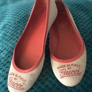 Made in Italy by Gucci Flats!